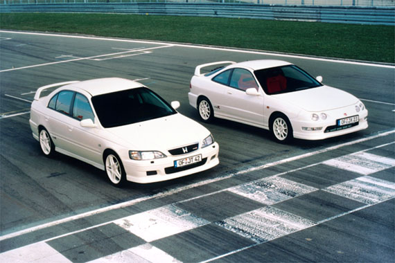 Honda Integra Type-R met 190 pk VTEC motor